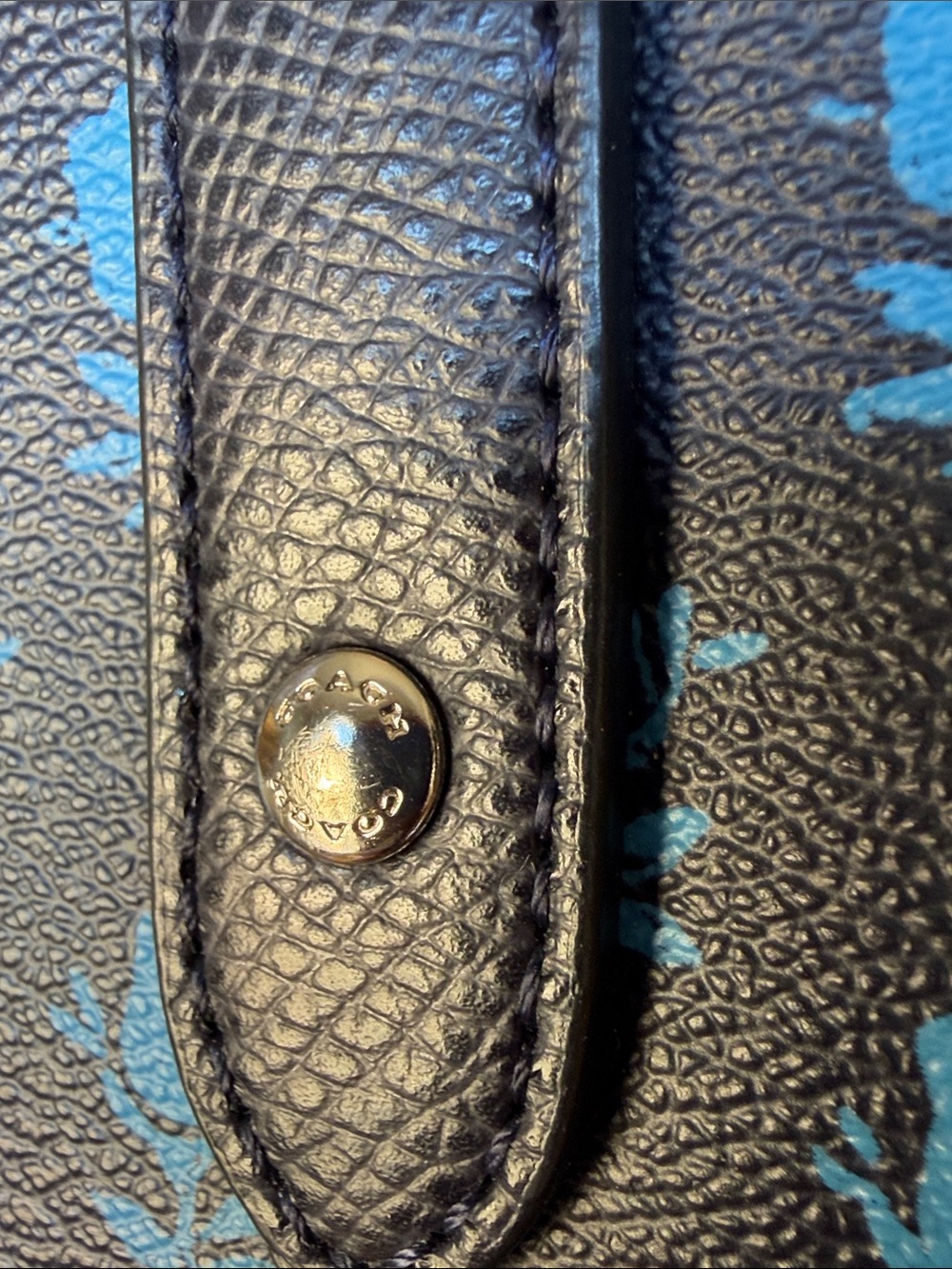 Coach 2010’s Dark Academia Bennett Badlands Floral Tote Bag (VGUC) - Picture 14 of 16